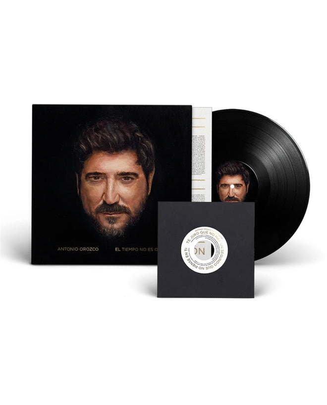 Antonio Orozco - LP Vinilo + Single "El tiempo no es oro" - D2fy · Rocktud - D2fy