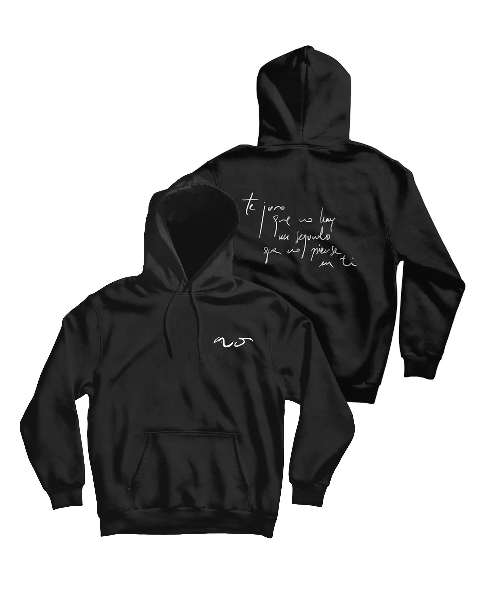 Antonio Orozco - Sudadera capucha "Te juro que no hay un segundo que no piense en ti II" - D2fy · Rocktud - Antonio Orozco