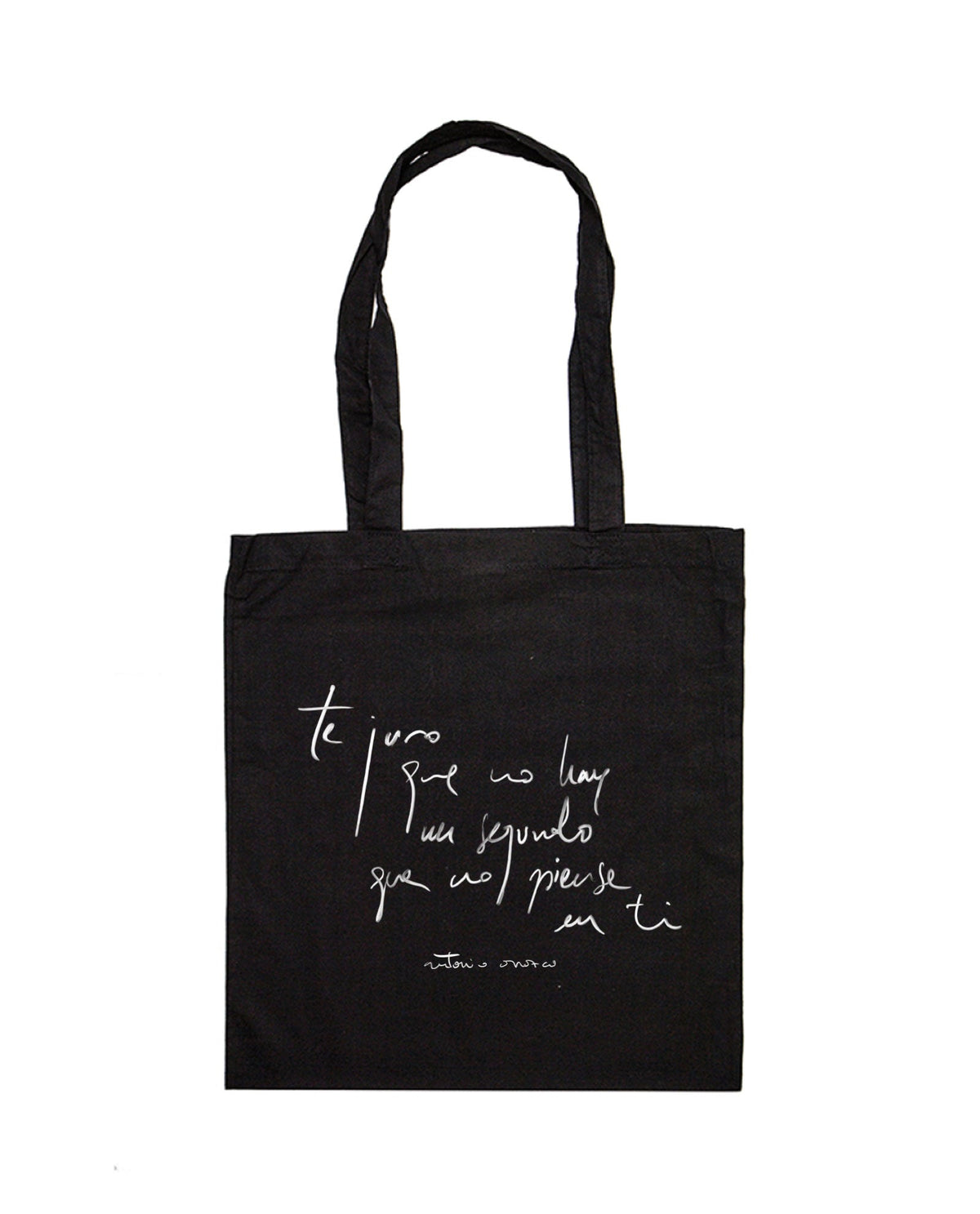 Antonio Orozco - Tote Bag "El Tiempo No es Oro - Firma" - D2fy · Rocktud - Antonio Orozco
