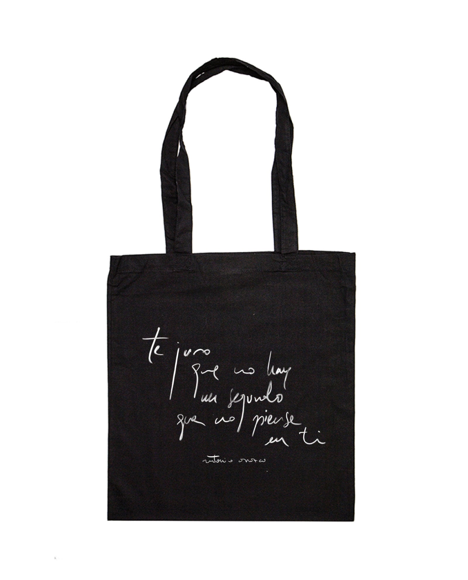 Antonio Orozco - Tote Bag "El Tiempo No es Oro - Firma" - D2fy · Rocktud - Antonio Orozco