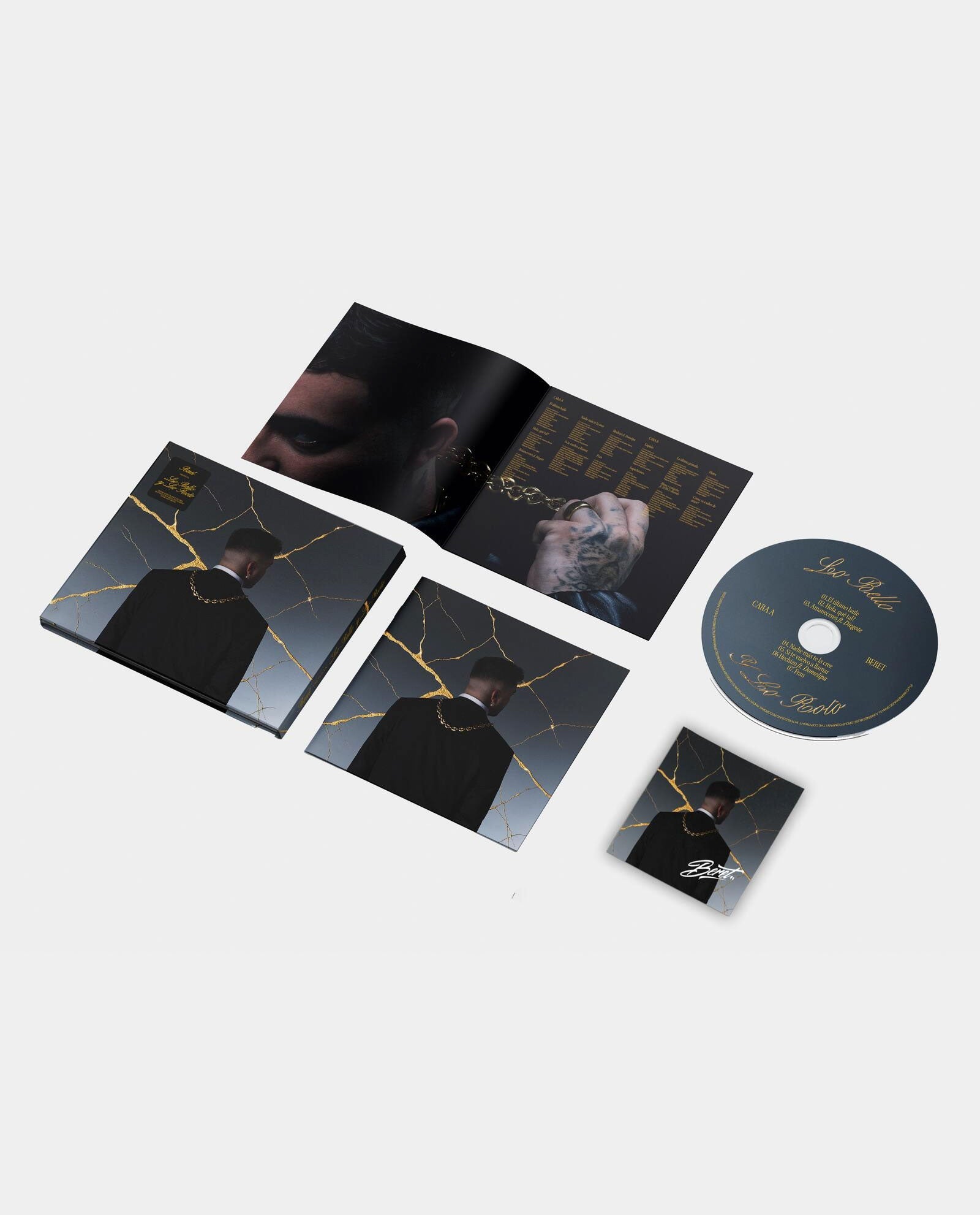 Beret - CD + Tarjeta Firmada "Lo Bello y lo Roto" - D2fy · Rocktud - D2fy