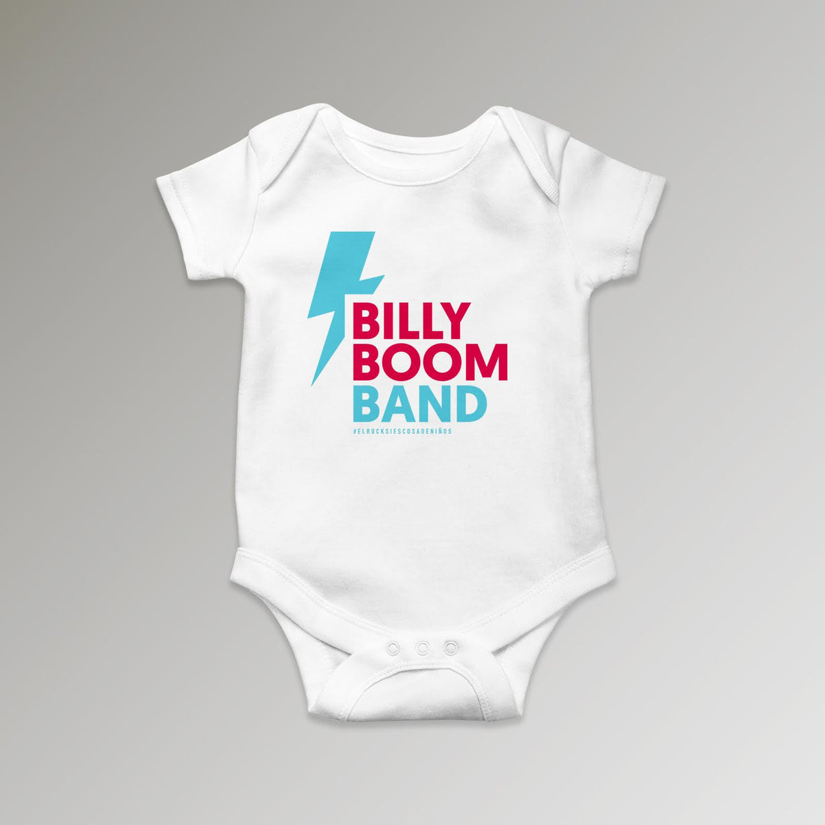 Billy Boom Band - Body bebé Rayo - D2fy · Rocktud - Billy Boom Band