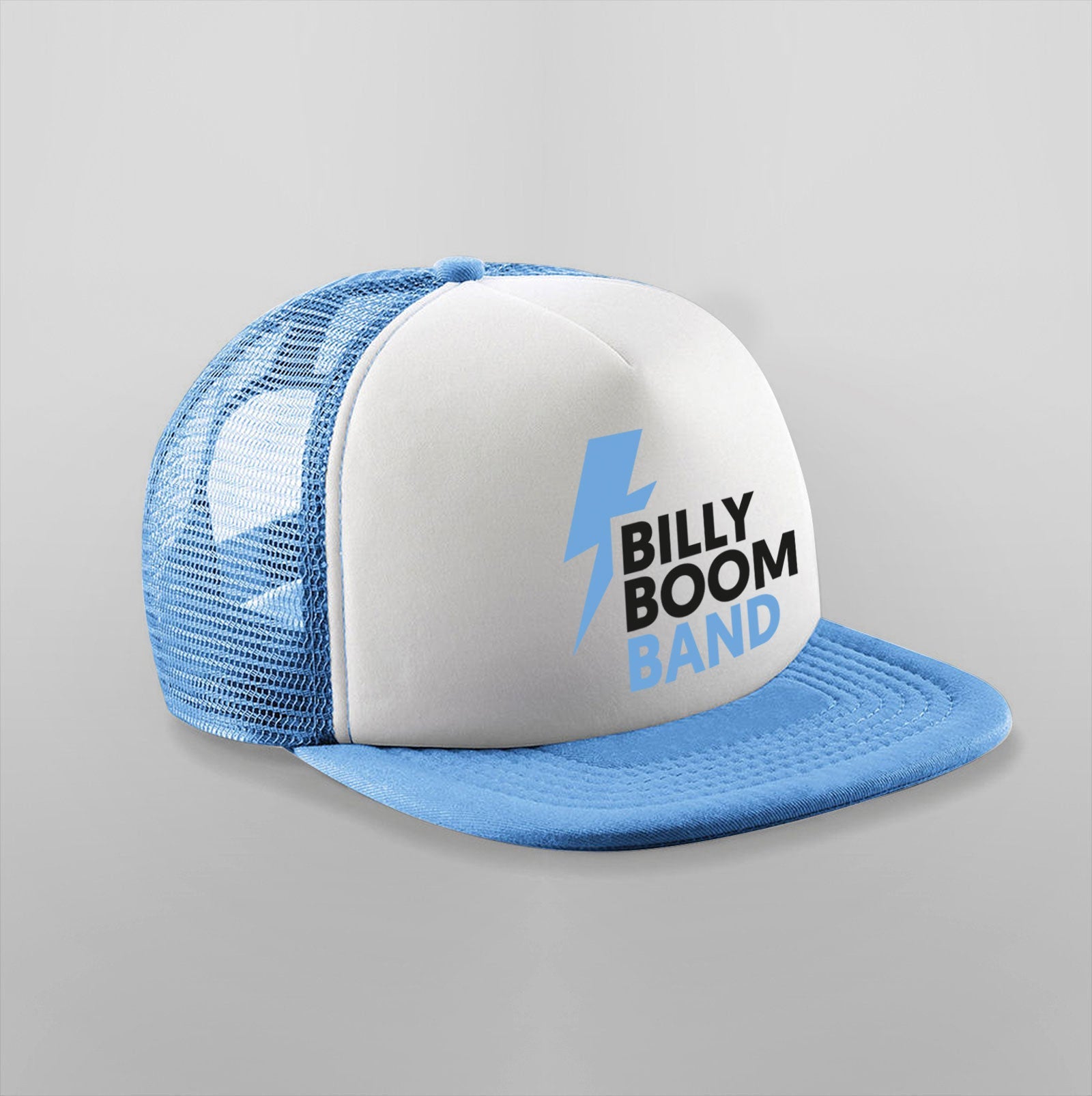 Billy Boom Band - Gorra Azul Rayo - D2fy · Rocktud - Billy Boom Band