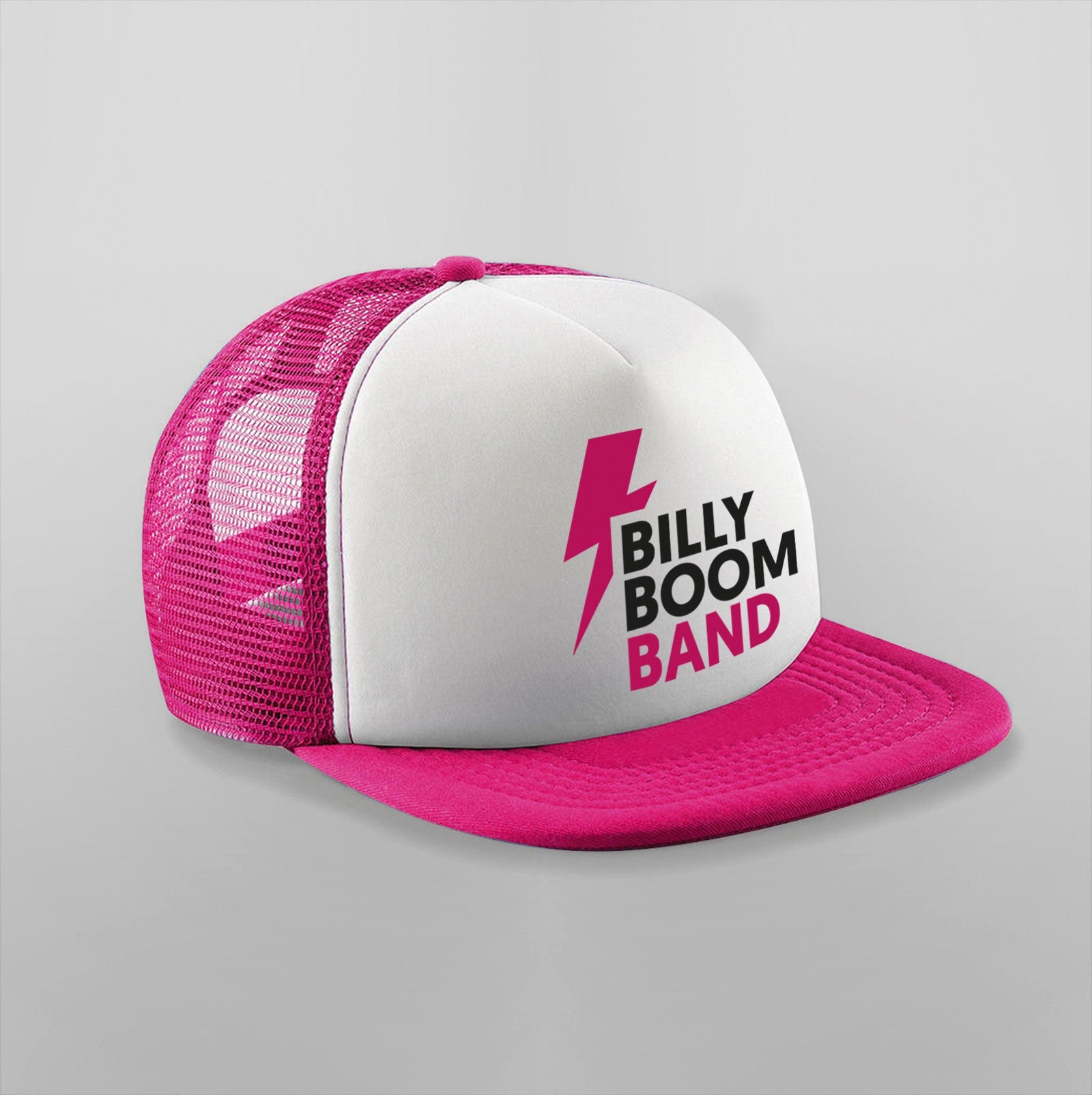 Billy Boom Band - Gorra Rosa Rayo - D2fy · Rocktud - Billy Boom Band