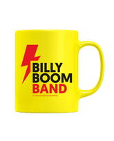 Billy Boom Band - Taza "Logo" Amarilla - D2fy · Rocktud - Billy Boom Band