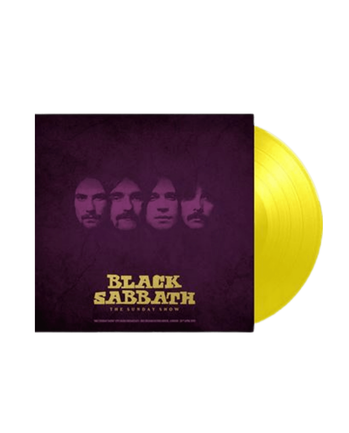 Black Sabbath - Vinilo LP Amarillo - "The Sunday Show - BBC Broadcasting House" - D2fy - Direct To Fans - D2fy