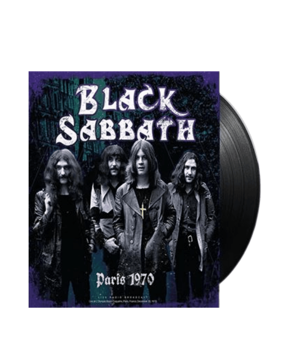 Black Sabbath - Vinilo LP - "Paris 1970" - D2fy - Direct To Fans - D2fy