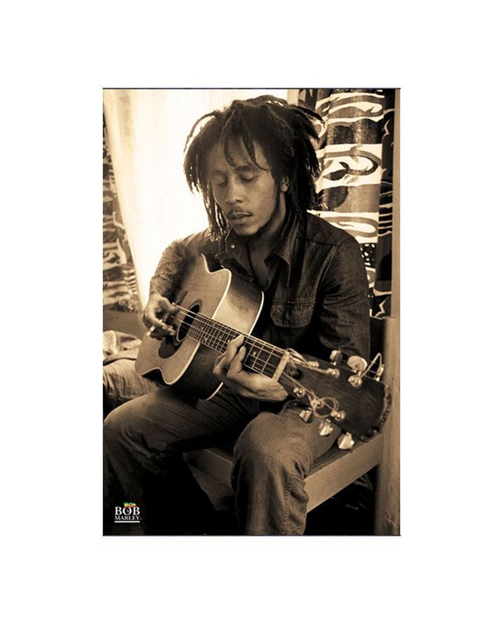 Bob Marley - Póster "Guitarra" - D2fy · Rocktud - D2fy