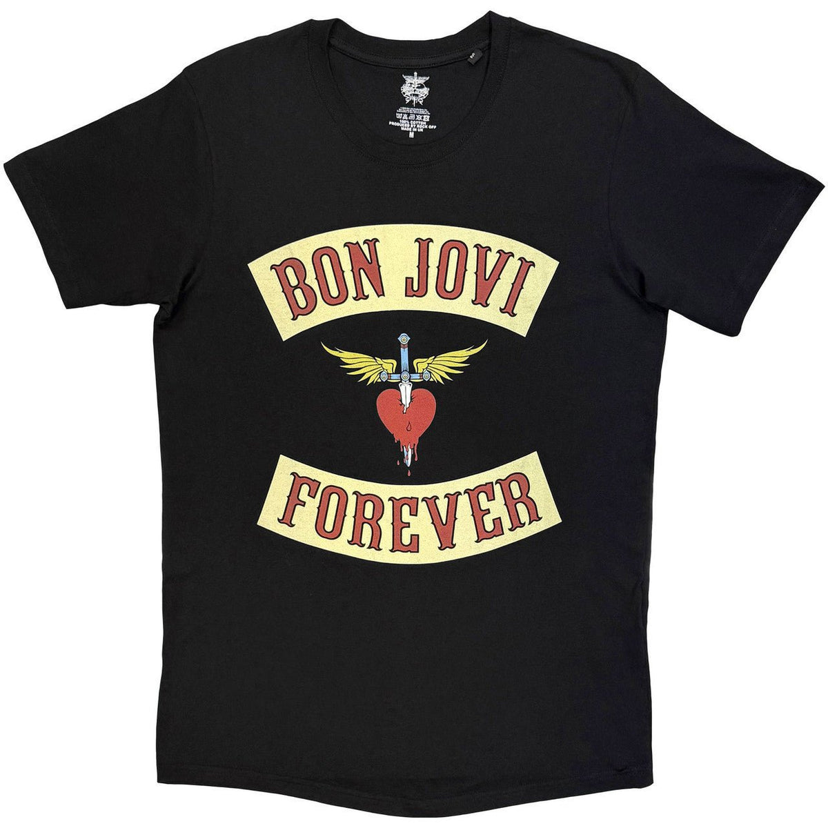 Bon Jovi - Camiseta "Dagger Heart" Unisex - D2fy - Direct To Fans - Bon Jovi