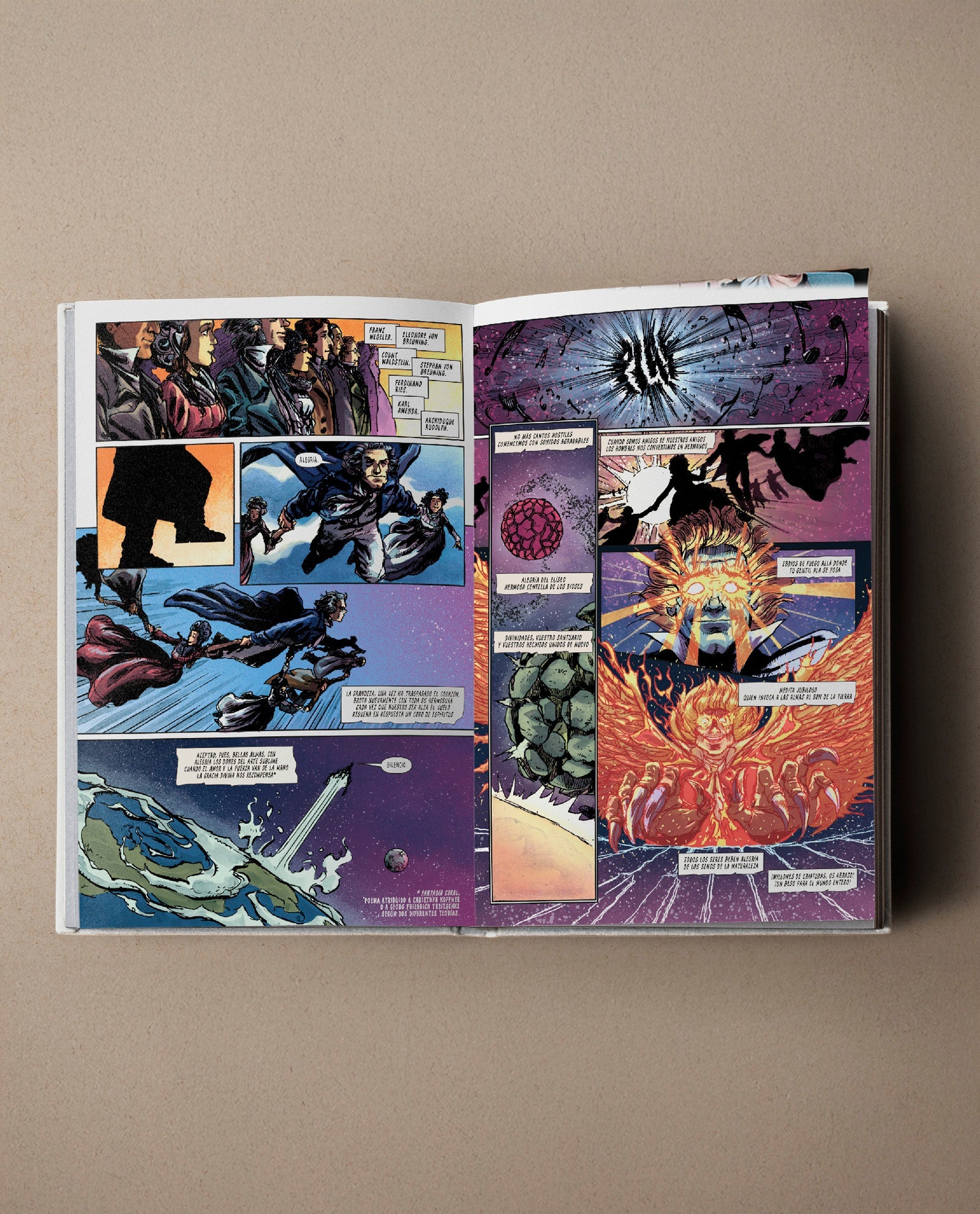 Brandon Montclare y Frank Marraffino - Libro "Beethoven. La sinfonía final" - D2fy · Rocktud - D2fy