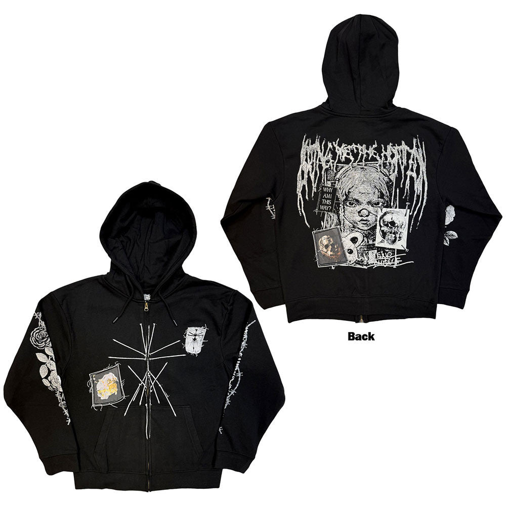 Bring Me The Horizon - Sudadera Cremallera "Nailed Symbol" Unisex - D2fy - Direct To Fans - Bring me the Horizon