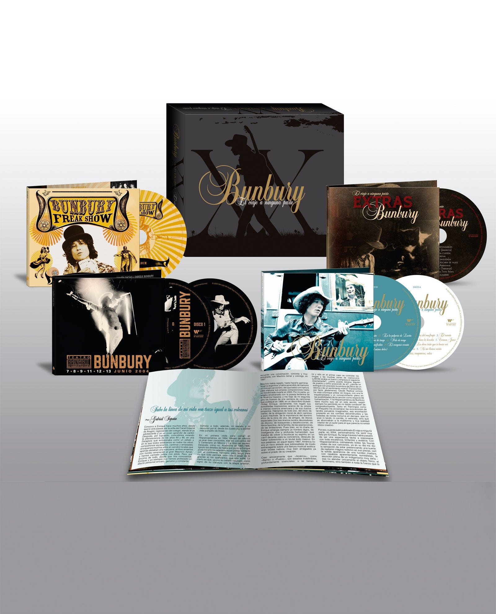 Bunbury - Box 6CD "El viaje a ninguna parte XX Aniversario" - D2fy · Rocktud - Rocktud