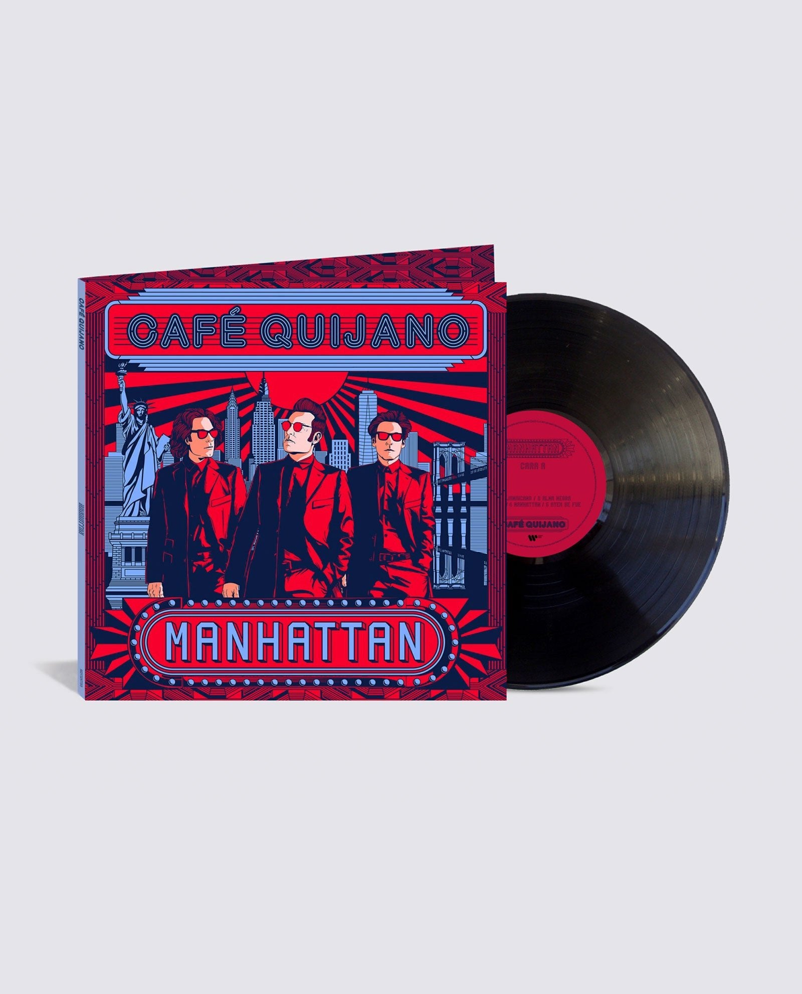 Café Quijano - LP Vinilo "Manhattan" - D2fy · Rocktud - Café Quijano