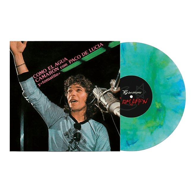 Camarón De La Isla - LP Vinilo Color Algae "Como El Agua" (Ed. 75º Aniversario) - D2fy - Direct To Fans - Camarón