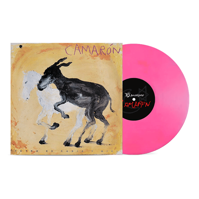 Camarón De La Isla - LP Vinilo Color Fluorescent Pink "Potro de Rabia y Miel" (Edición 75º Aniversario) - D2fy - Direct To Fans - Camarón