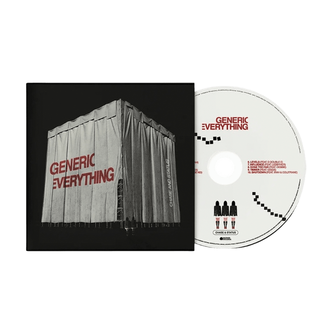 Chase & Status - CD "Generic Everything" - D2fy - Direct To Fans - Chase & Status