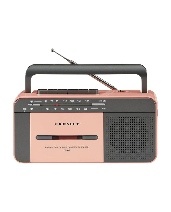 Crosley - Reproductor de Casete - Oro Rosa y Gris - D2fy - Direct To Fans - Crosley