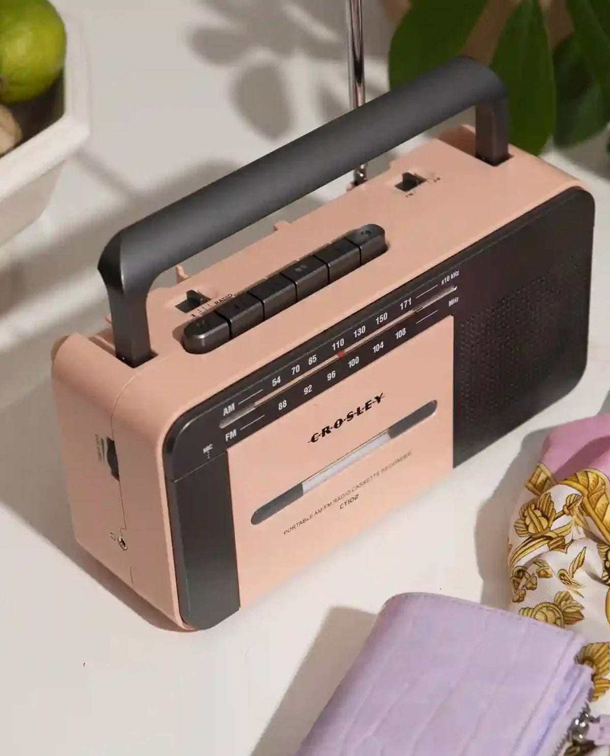 Crosley - Reproductor de Casete - Oro Rosa y Gris - D2fy - Direct To Fans - Crosley