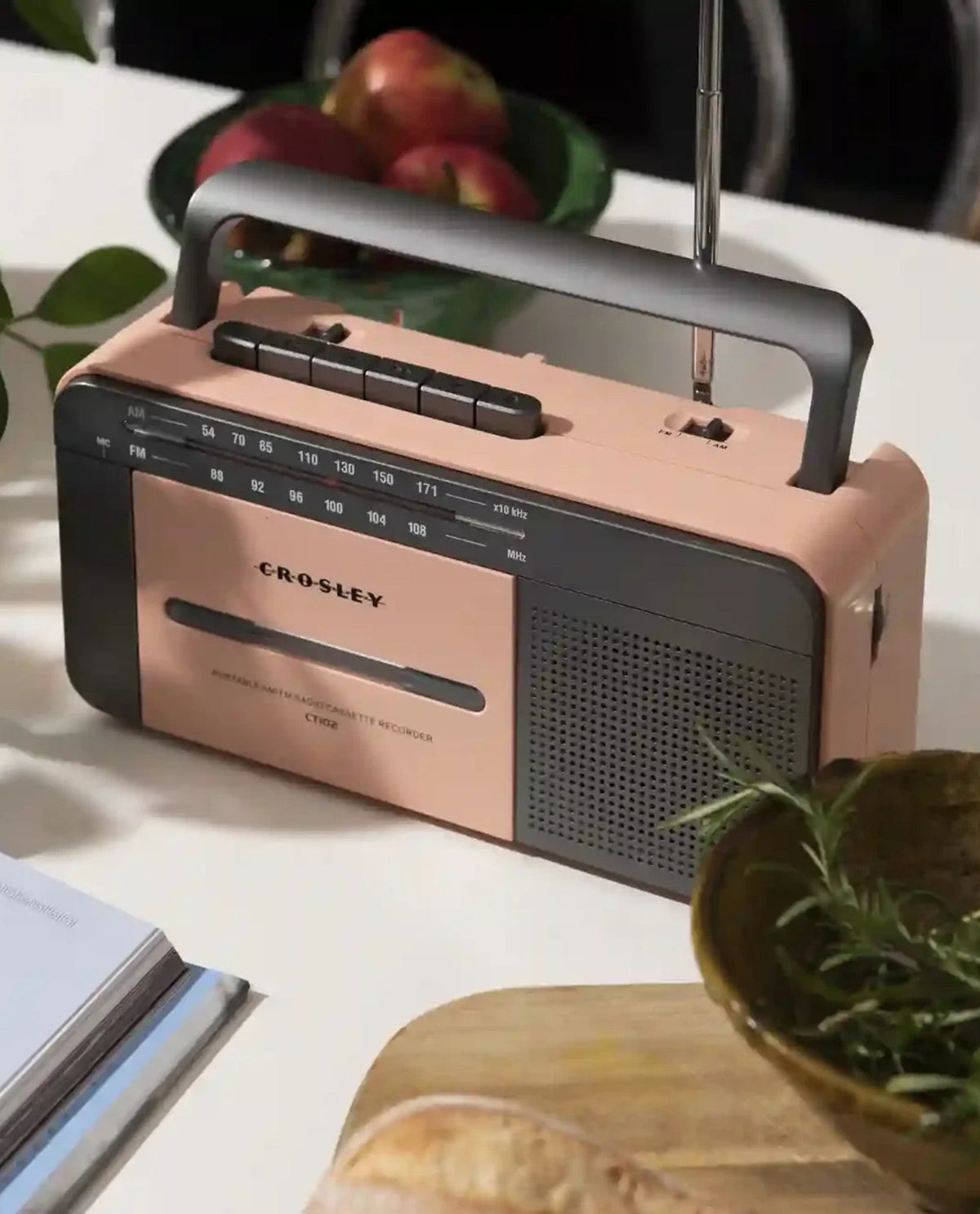 Crosley - Reproductor de Casete - Oro Rosa y Gris - D2fy - Direct To Fans - Crosley