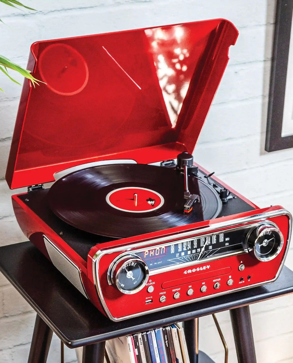 Crosley - Tocadiscos Crosley Powel 7 en 1 - Rojo - D2fy - Direct To Fans - Crosley