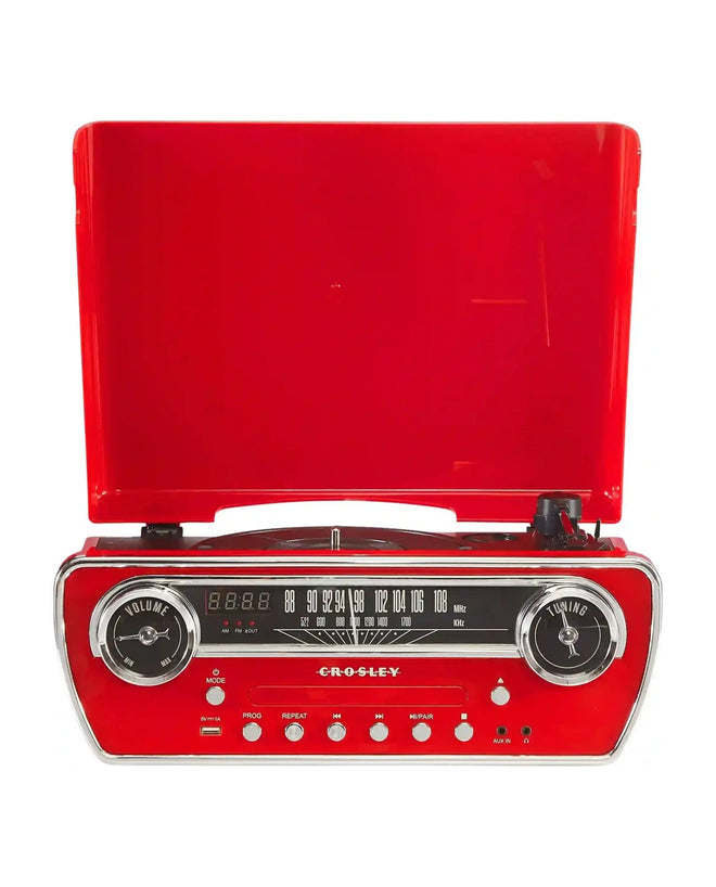 Crosley - Tocadiscos Crosley Powel 7 en 1 - Rojo - D2fy - Direct To Fans - Crosley