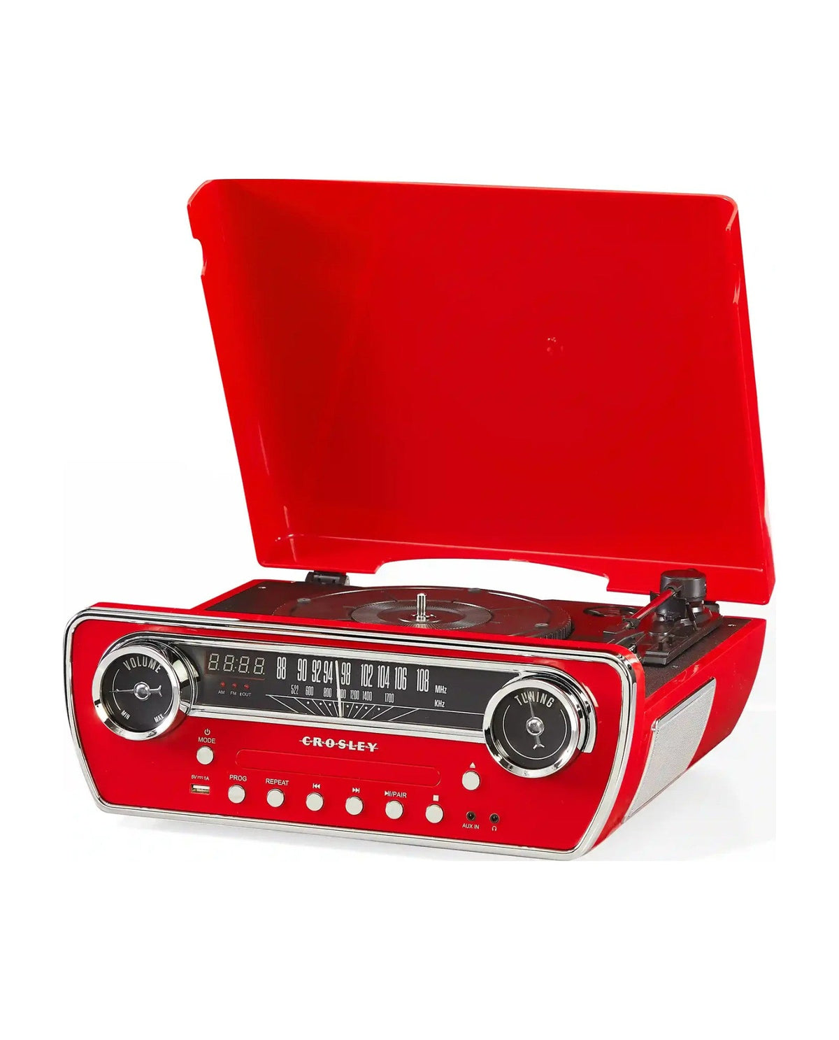 Crosley - Tocadiscos Crosley Powel 7 en 1 - Rojo - D2fy - Direct To Fans - Crosley
