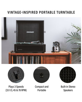 Crosley - Tocadiscos Crosley Voyager Bluetooth Doble - Borgoña - D2fy · Rocktud - D2fy