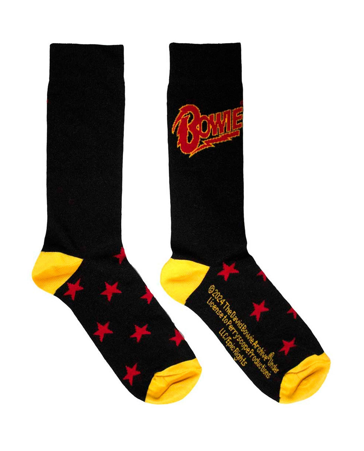 David Bowie - Calcetines "Stars" - D2fy · Rocktud - Rocktud