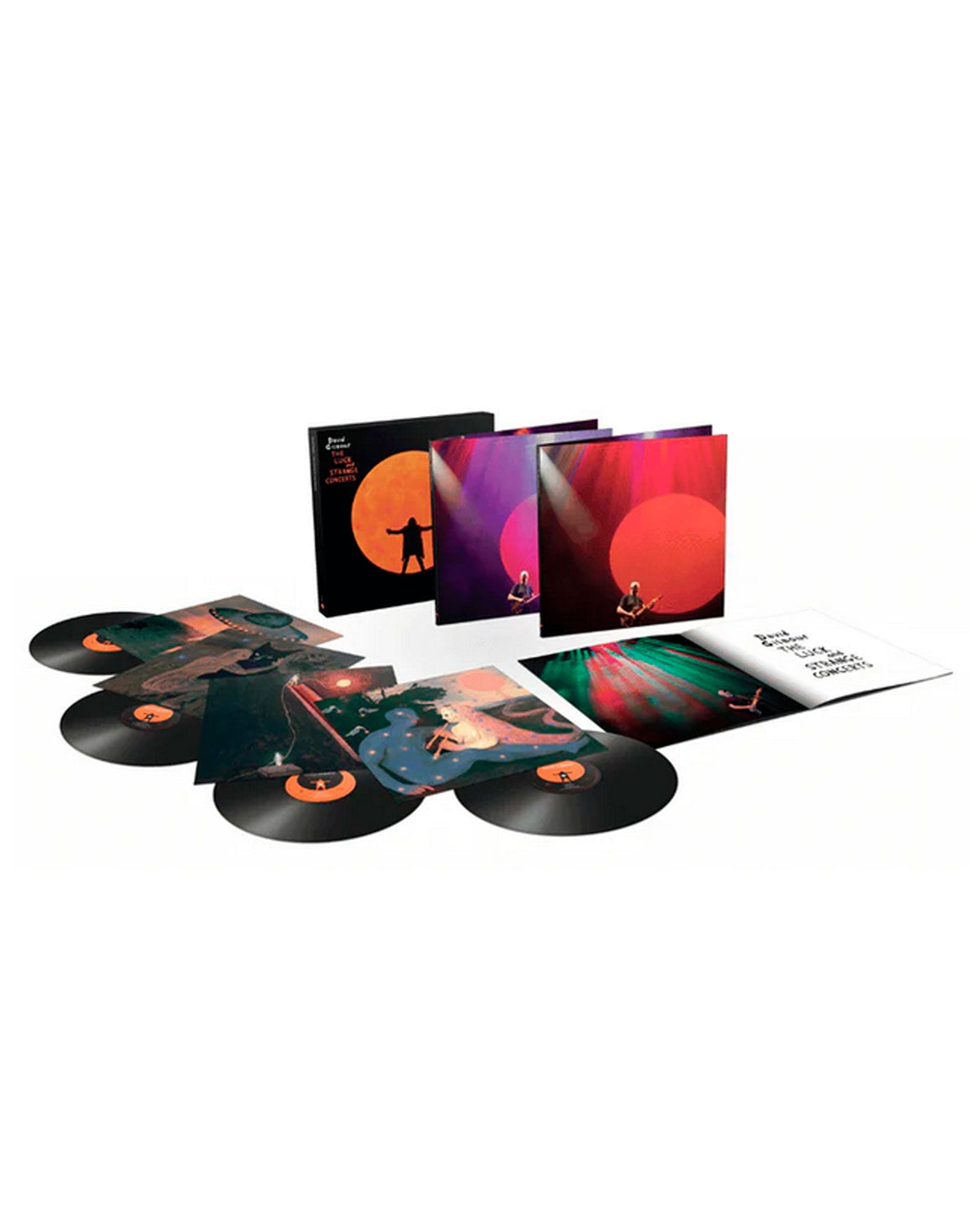 David Gilmour - 4LP BOX "The Luck And Strange Concerts (Live)" - D2fy · Rocktud - Rocktud