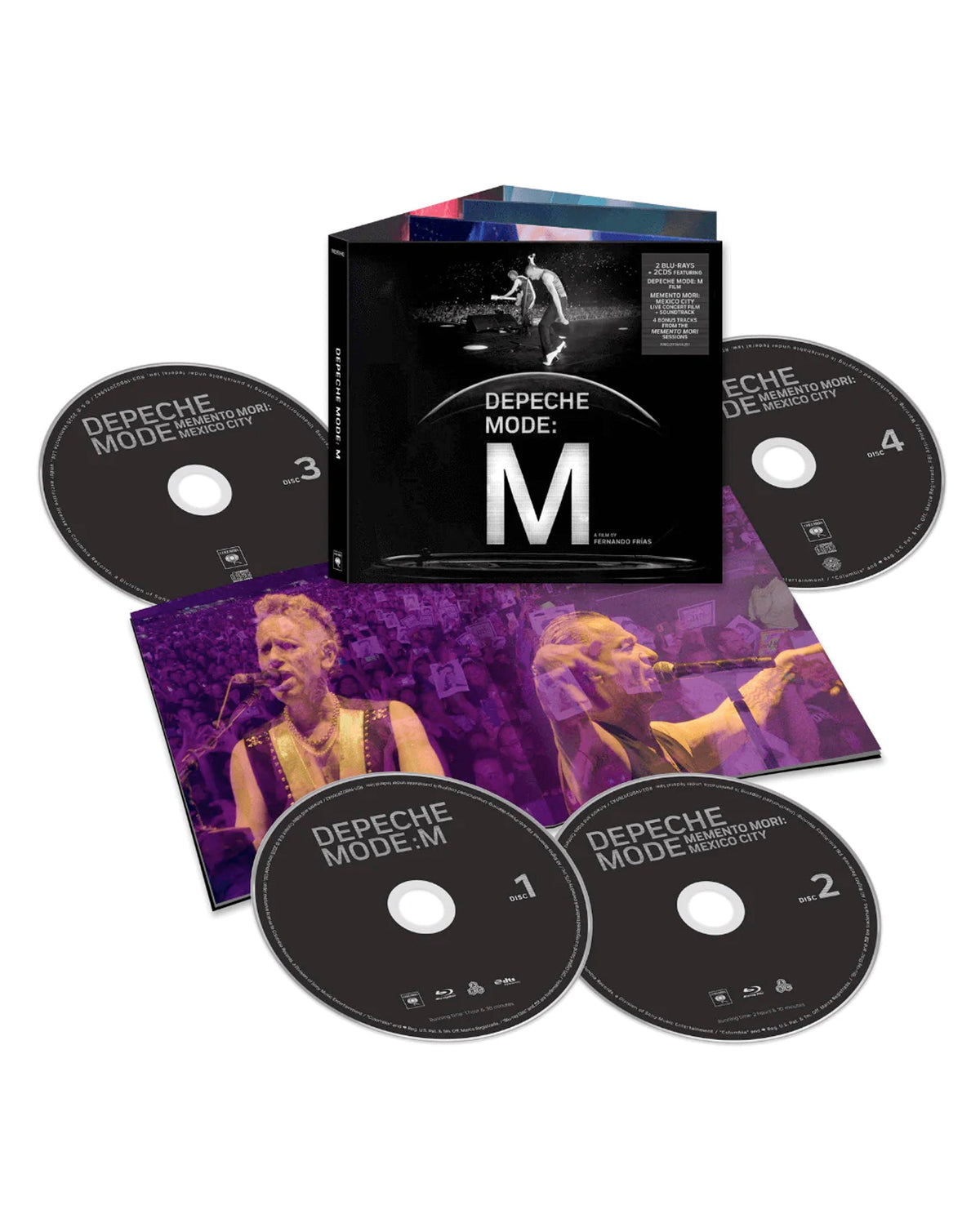 Depeche Mode - 2 CDs Boxset + 2 Blu Ray "Memento Mori: Mexico City" - D2fy · Rocktud - Rocktud