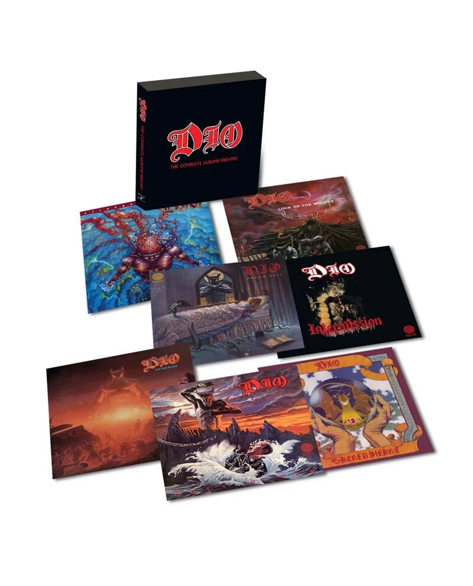 Dio - Box 9 LP Vinilos "The Complete Albumbs Box 1983 - 1993" - D2fy · Rocktud - Rocktud