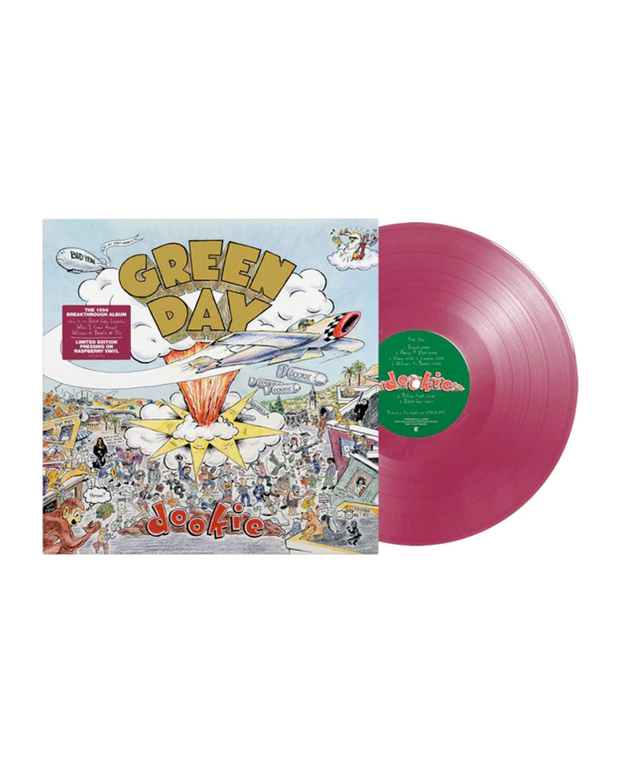 Green Day - LP Vinilo Frambuesa "Dookie"
