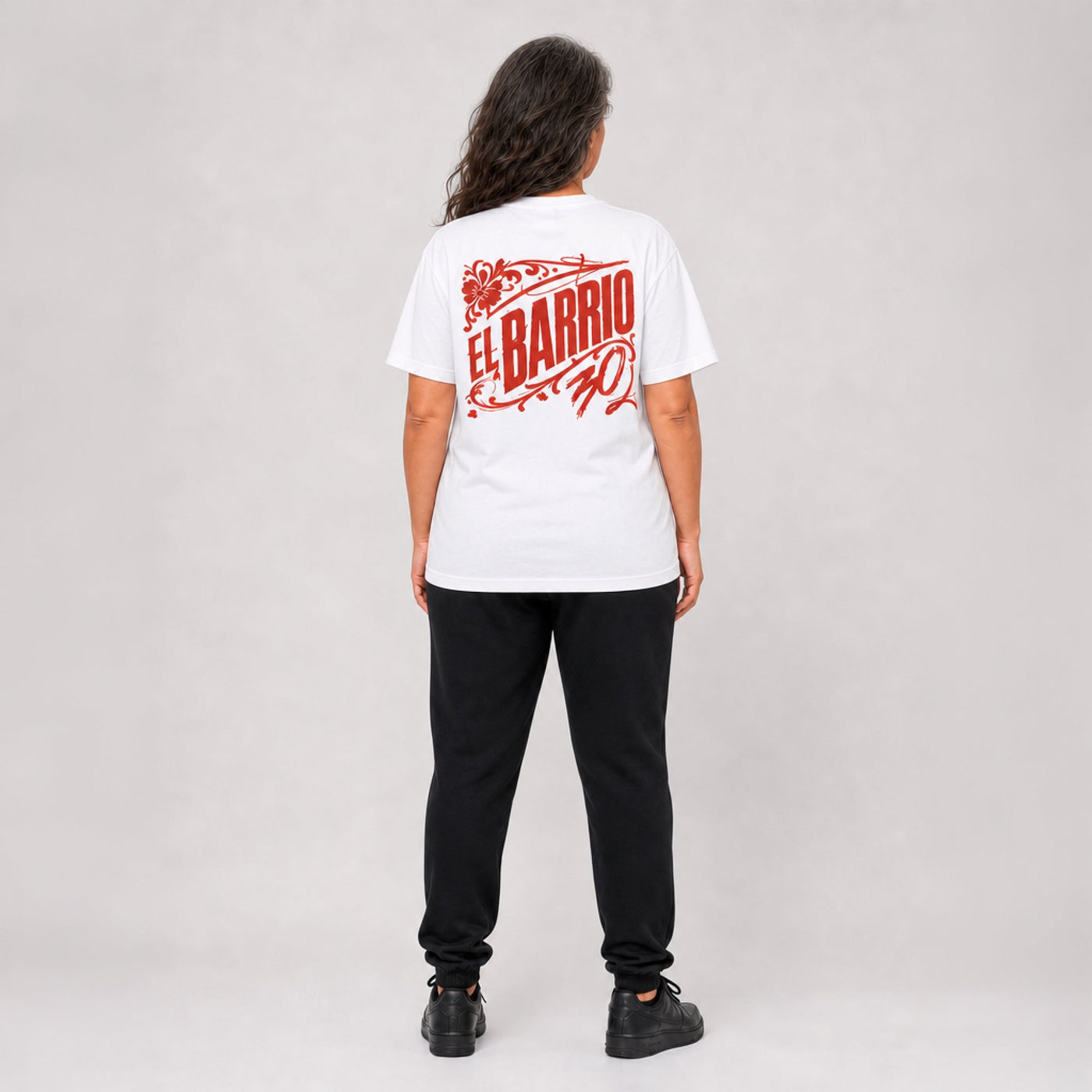 El Barrio - Camiseta Unisex Blanca "El Barrio 30" - D2fy - Direct To Fans - El Barrio