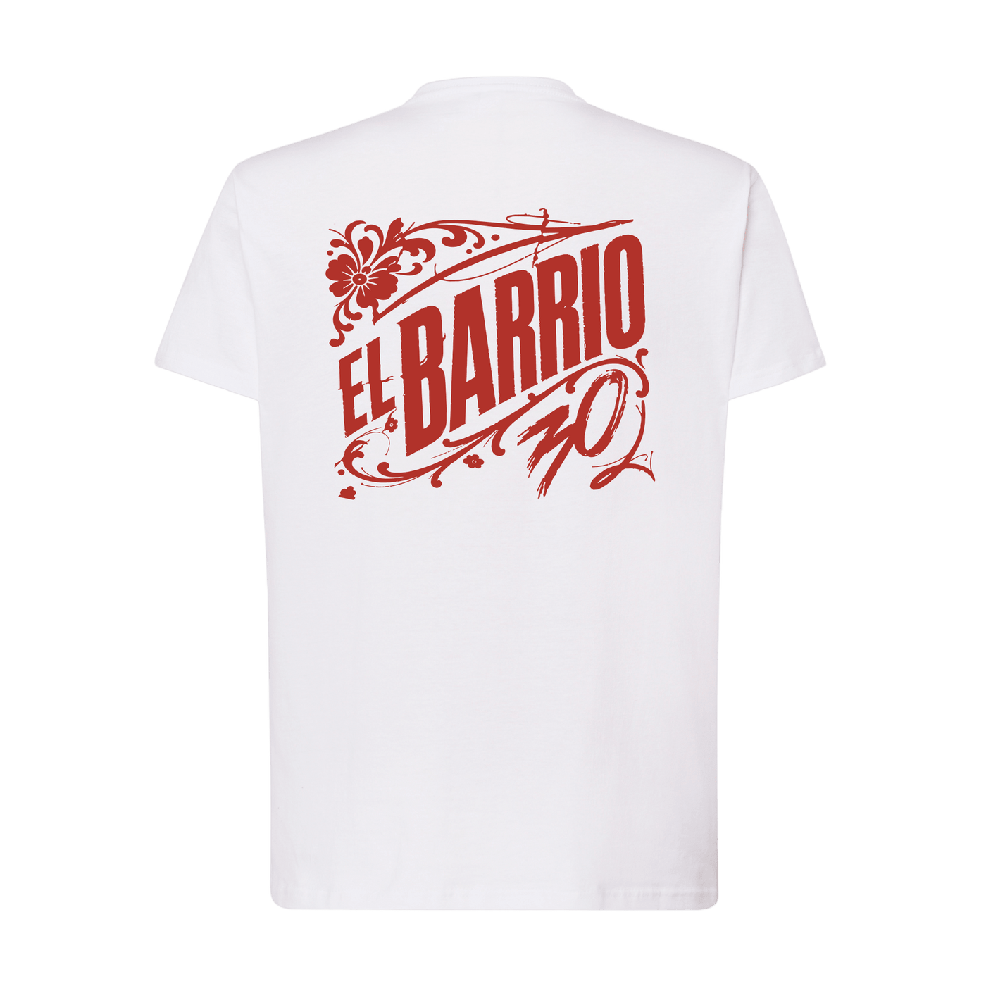 El Barrio - Camiseta Unisex Blanca "El Barrio 30" - D2fy - Direct To Fans - El Barrio