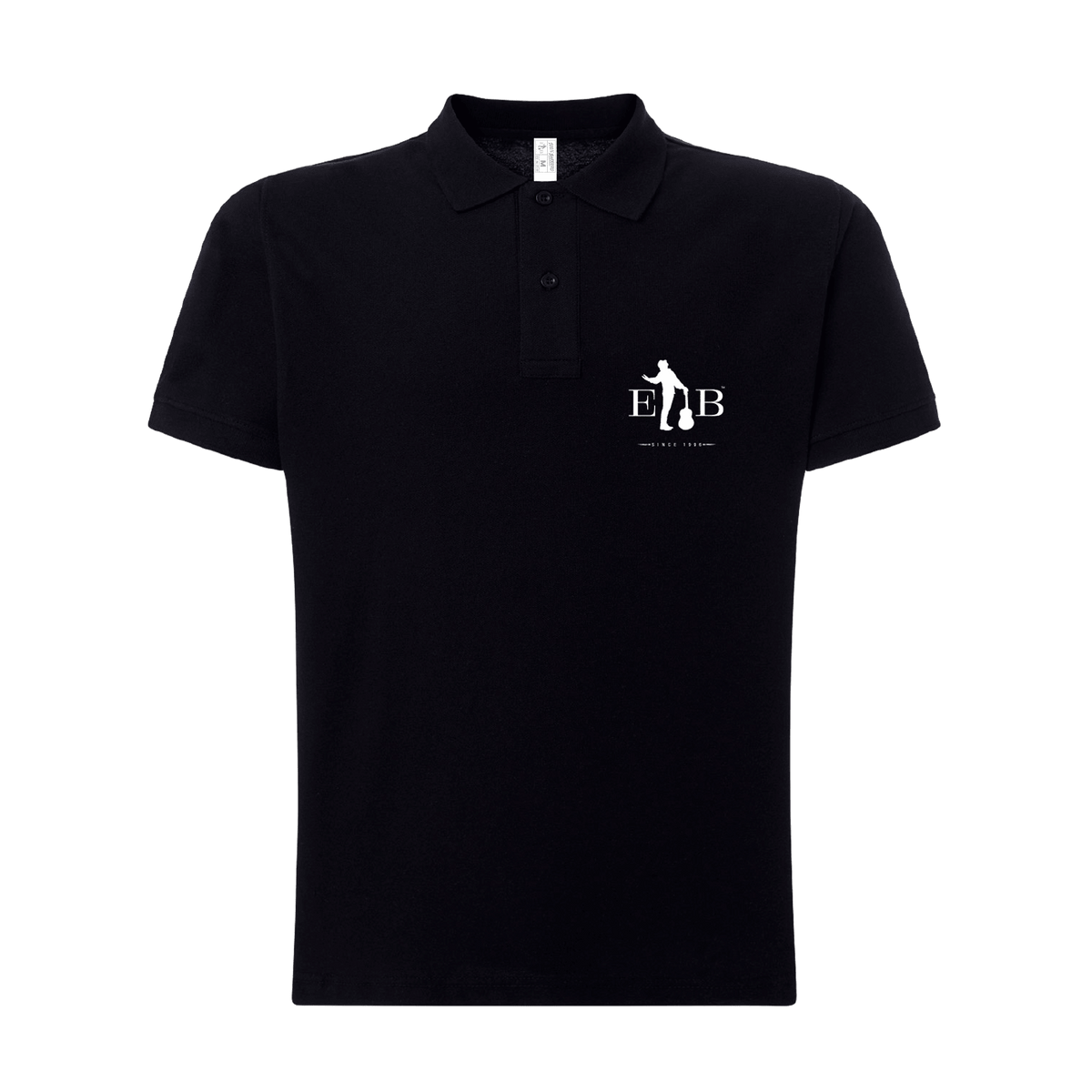 El Barrio - Polo Unisex Negro "Logotipo" Bordado - D2fy - Direct To Fans - El Barrio