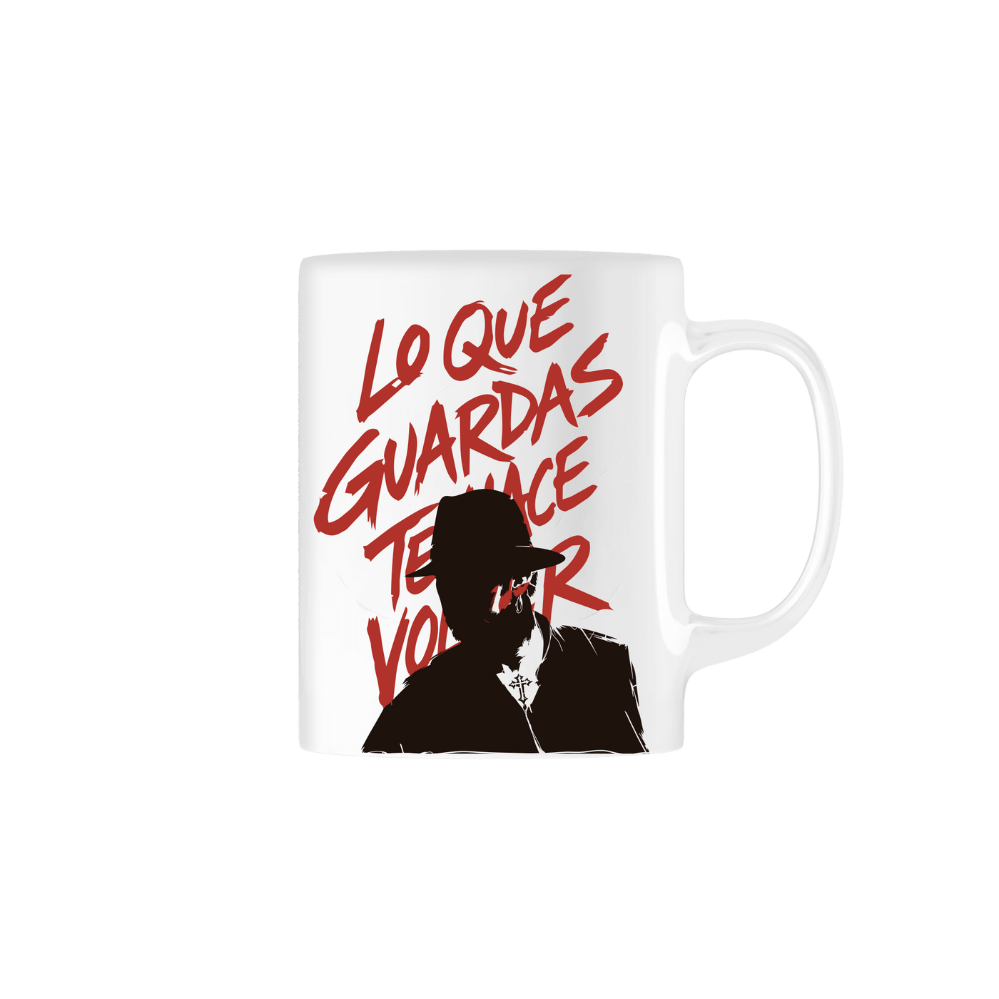 El Barrio - Taza Blanca "Silueta 30" - D2fy - Direct To Fans - El Barrio