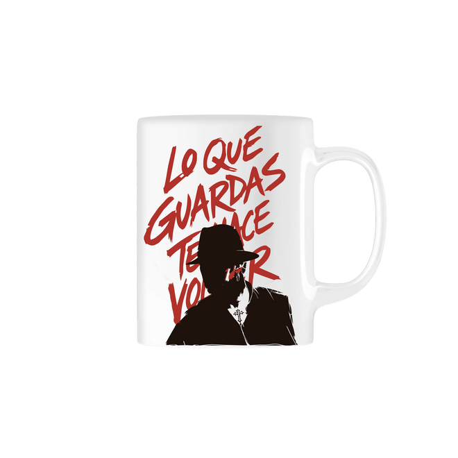El Barrio - Taza Blanca "Silueta 30" - D2fy - Direct To Fans - El Barrio