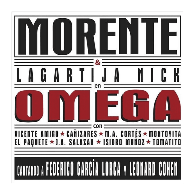 Enrique Morente & Lagartija Nick - 2LP Vinilo "Omega" (Ed. 20º Aniversario) - D2fy - Direct To Fans - Enrique Morente