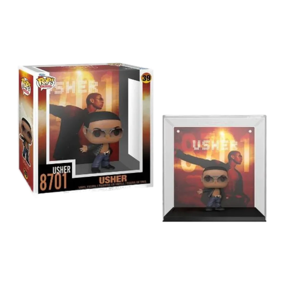 Funko Pop! Albums Usher 8701 39 - D2fy - Direct To Fans - Usher