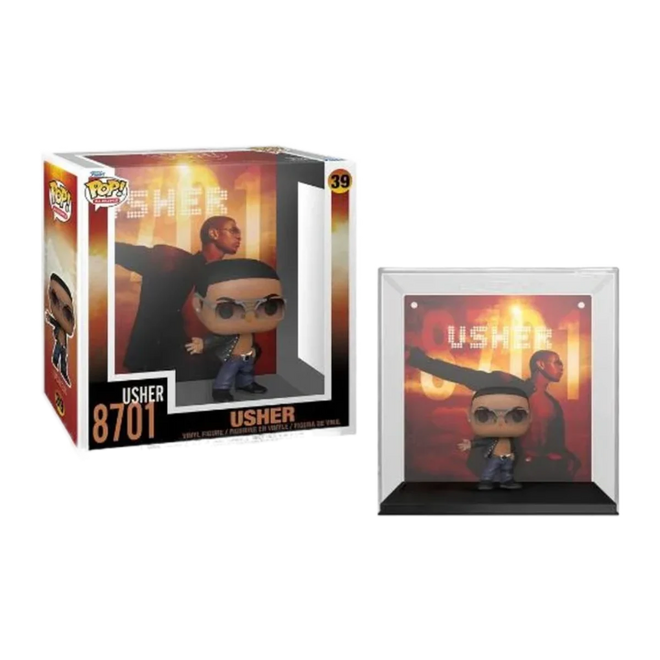 Funko Pop! Albums Usher 8701 39 - D2fy - Direct To Fans - Usher