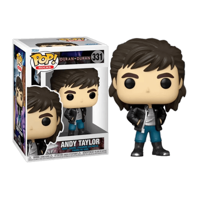 Funko Pop! Andy Taylor 331 - Duran Duran - D2fy - Direct To Fans - Duran Duran