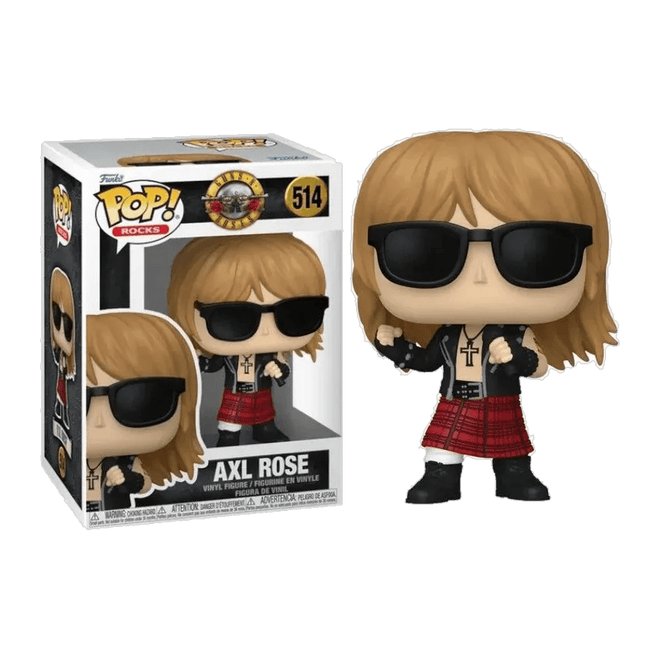 Funko Pop! Axl Rose 514 - Guns N' Roses - D2fy - Direct To Fans - Guns N' Roses