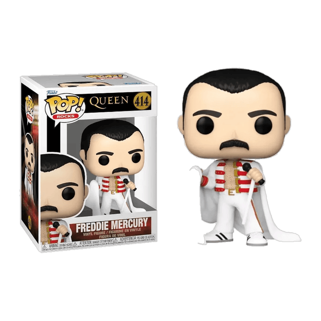 Funko Pop! Freddie Mercury con capa 414 - Queen - D2fy - Direct To Fans - Queen