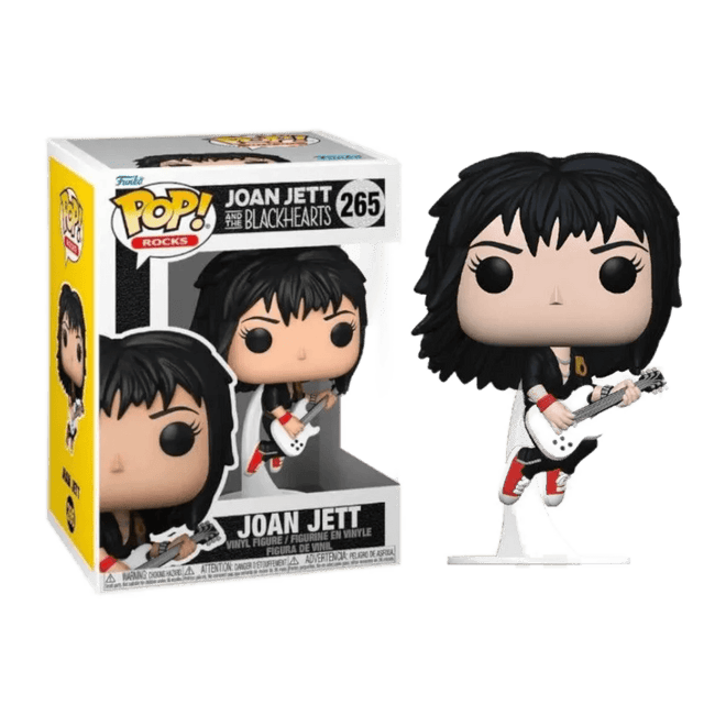 Funko Pop! Joan Jett 265 - Joan Jett & the Blackhearts - D2fy - Direct To Fans - Joan Jett & The Blackhearts