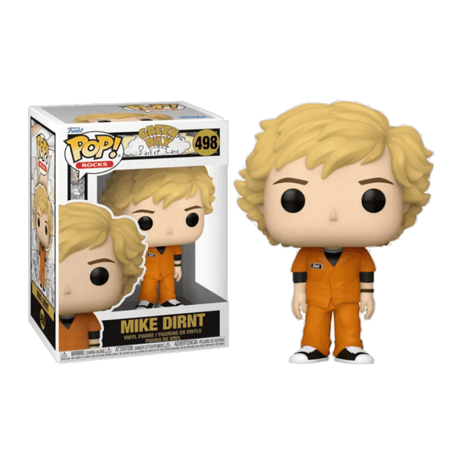 Funko Pop! Mike Dirnt 498 - Green Day - D2fy - Direct To Fans - Green Day