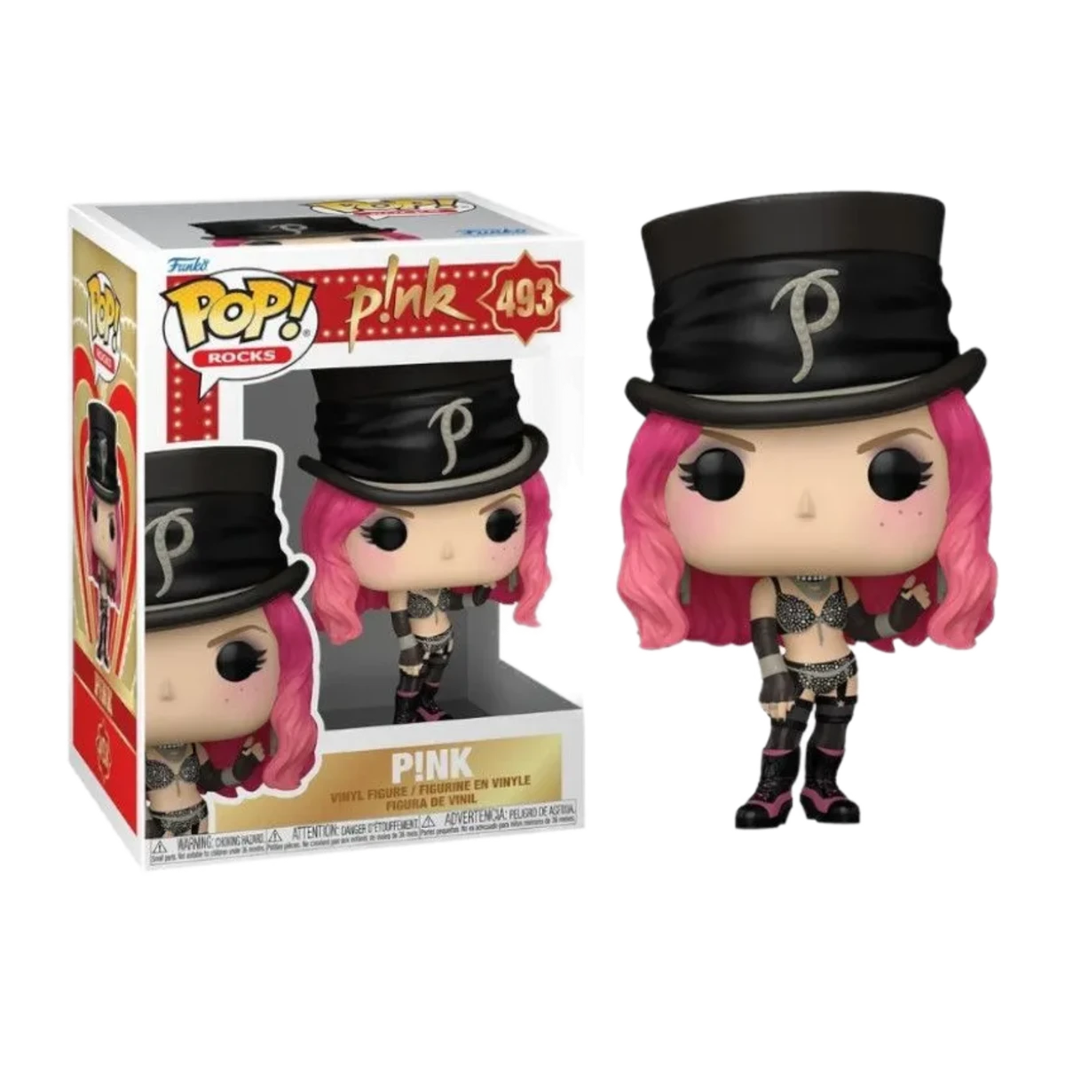 Funko Pop! P!nk 493 - D2fy - Direct To Fans - PINK