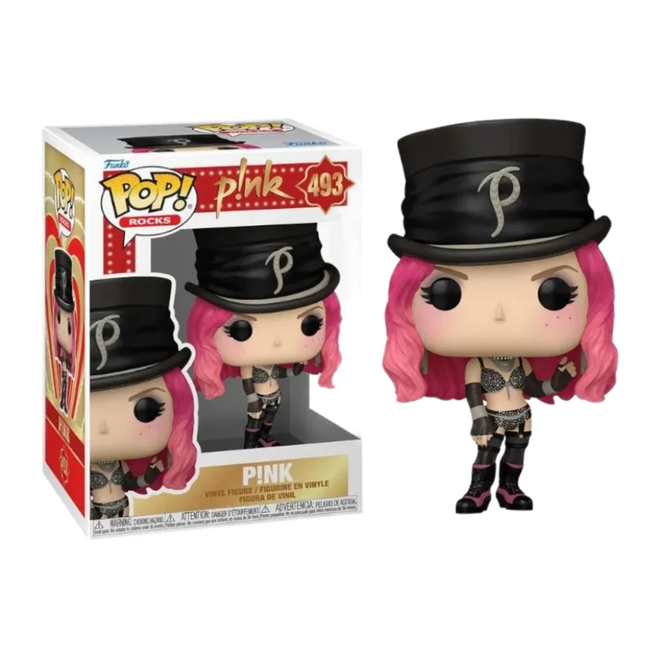 Funko Pop! P!nk 493 - D2fy - Direct To Fans - PINK