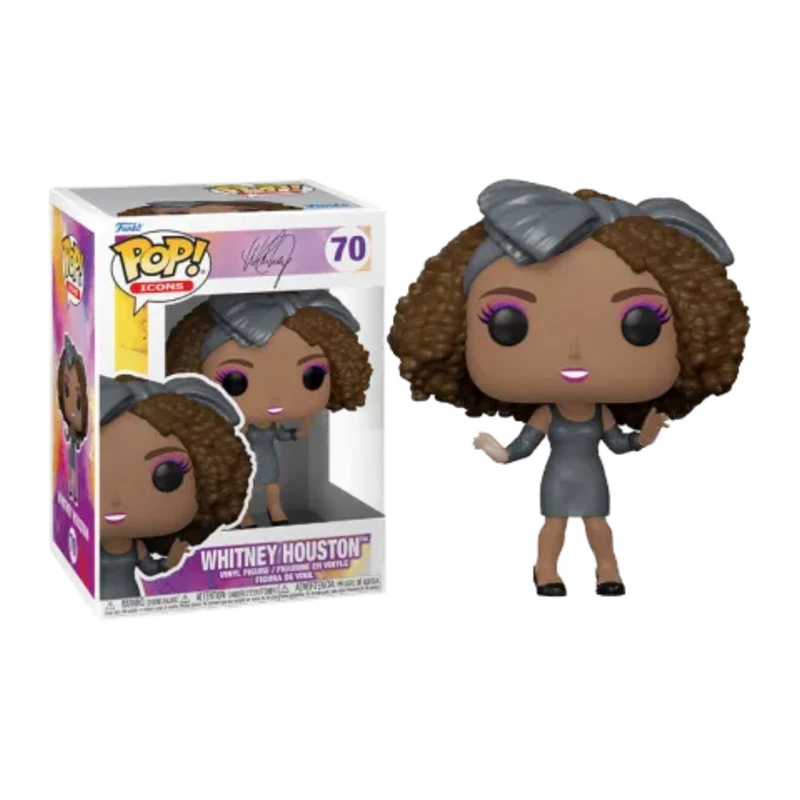 Funko Pop! Whitney Houston 70 - Icons - D2fy - Direct To Fans - Whitney Houston