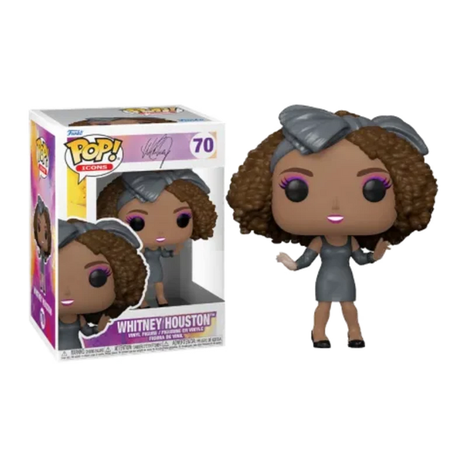 Funko Pop! Whitney Houston 70 - Icons - D2fy - Direct To Fans - Whitney Houston
