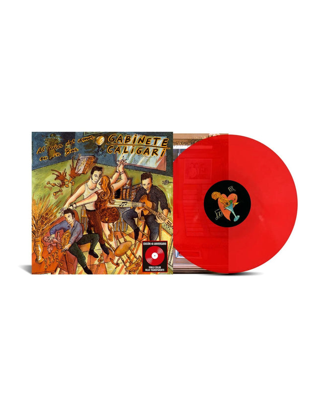 Gabinete Caligari - LP Vinilo rojo transparente "Al calor del amor en un bar ( 40 aniversario)" (Copia) - D2fy · Rocktud - Rocktud